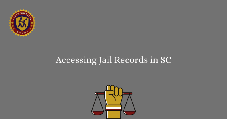 Accessing Jail Records in SC