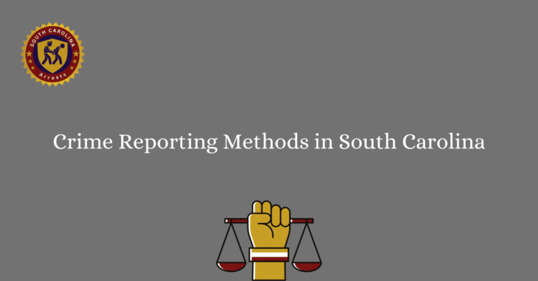Crime Reporting Methods in South Carolina 1
