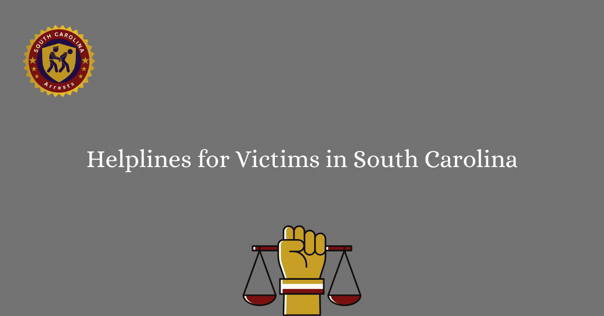 Helplines for Victims in South Carolina