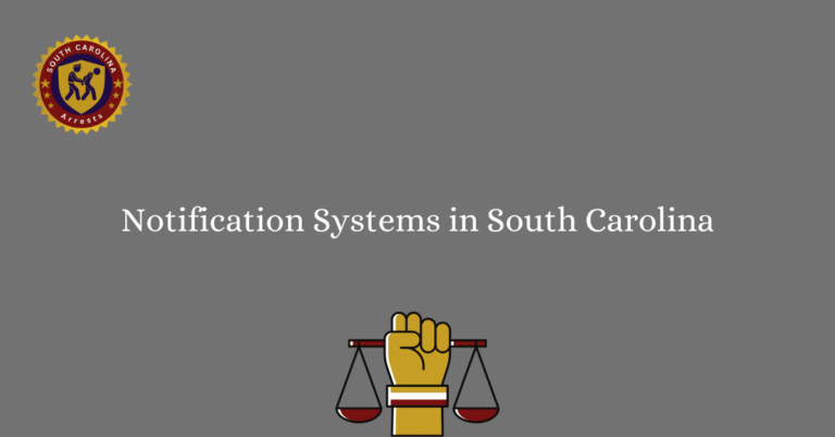 Notification Systems in South Carolina 2
