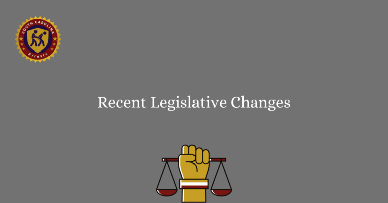 Recent Legislative Changes 1
