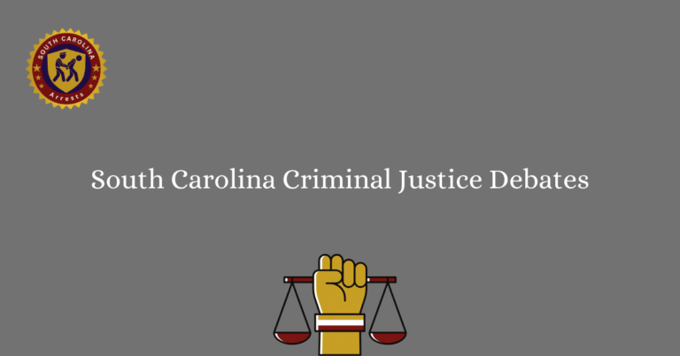 South Carolina Criminal Justice Debates 1